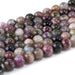 This is a Dakota Stones 10mm Multi Tourmaline Gemstone strand with A grade round beads in 15-16 inch strand.