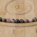 This is a Dakota Stones 10mm Multi Tourmaline Gemstone strand with A grade round beads in 15-16 inch strand.