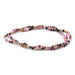 This is a Dakota Stones 3mm Multi Tourmaline Gemstone strand with A grade round beads in 15-16 inch strand.