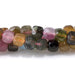 This is a Dakota Stones 4mm Multi Tourmaline Gemstone strand with AAA grade faceted cube beads in 15-16 inch strand.