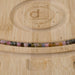 This is a Dakota Stones 4mm Multi Tourmaline Gemstone strand with AAA grade faceted cube beads in 15-16 inch strand.