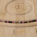 This is a Dakota Stones 4mm Tourmaline Gemstone strand with faceted coin beads in 15-16 inch strand.