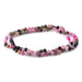 This is a Dakota Stones 4mm Multi Tourmaline Gemstone strand with A grade round beads in 15-16 inch strand.