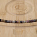 This is a Dakota Stones 4x6mm Multi Tourmaline Gemstone strand with faceted rondelle beads in 15-16 inch strand.