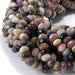 This is a Dakota Stones 5x8mm Multi Tourmaline Gemstone strand with faceted rondelle beads in 15-16 inch strand.