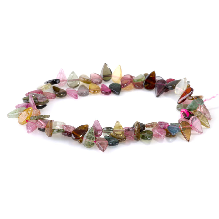 Tourmaline 5x8mm Tear Drop Beads AAA Grade - 15-16 Inch