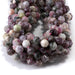 This is a Dakota Stones 8mm Multi Tourmaline Gemstone strand with double heart faceted round beads in 15-16 inch strand.