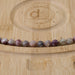 This is a Dakota Stones 8mm Multi Tourmaline Gemstone strand with double heart faceted round beads in 15-16 inch strand.