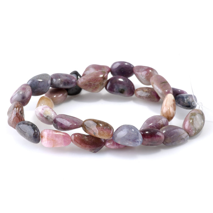 Tourmaline 9x12-9-13x25 Oval Nugget - 15-16 Inch