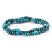 This is a Dakota Stones 3x6mm Hubei Turquoise Grade Gemstone strand with AA grade rondelle beads.