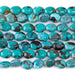 This is a Dakota Stones 8x10mm Hubei Turquoise Puff Grade Gemstone strand with AA grade oval beads.