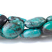 This is a Dakota Stones 8x12mm Hubei Turquoise Puff Gemstone strand with AA grade oval beads in 15-16 inch strand.