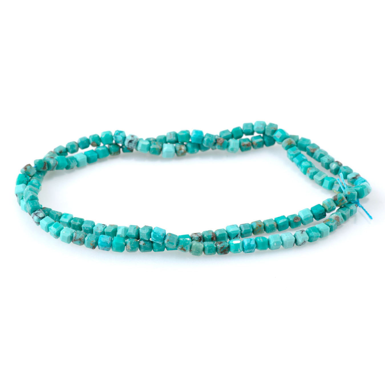 Faceted Table Cut Cube Beads