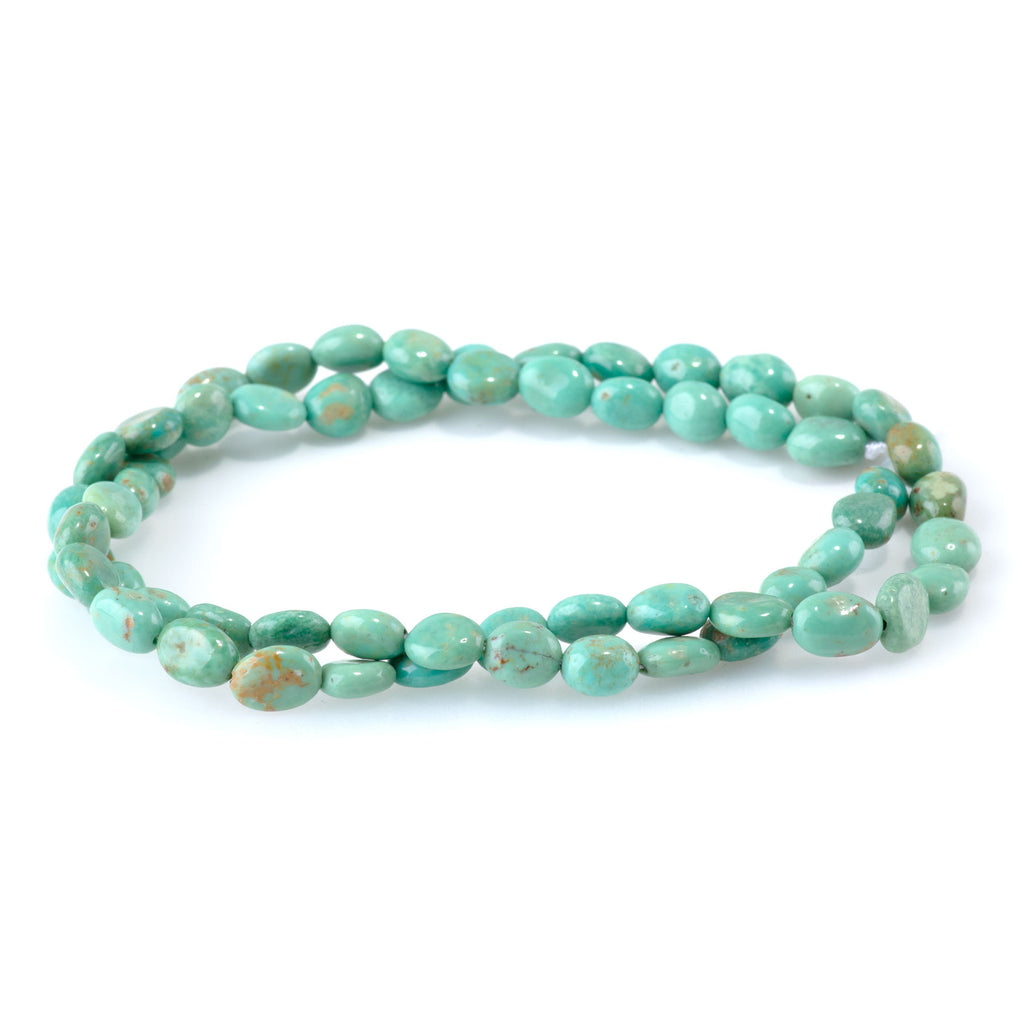 Elisa Turquoise 5-6mm Pebble - 15-16 Inch — Dakota Stones