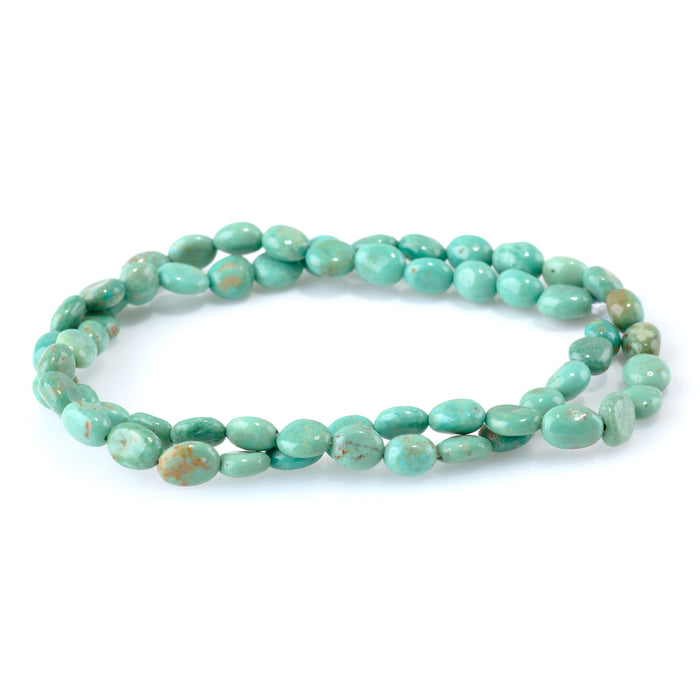 Elisa Turquoise 5-6mm Pebble - 15-16 Inch