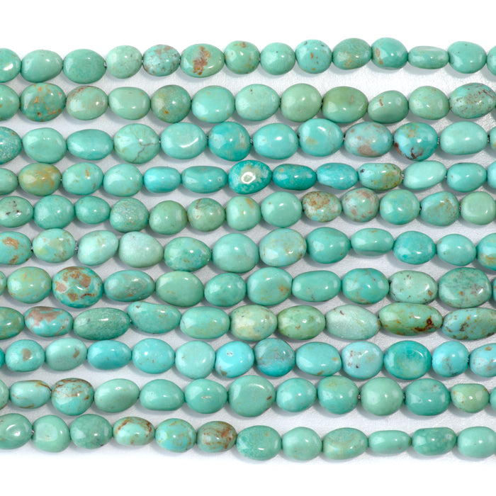 Elisa Turquoise 5-6mm Pebble - 15-16 Inch