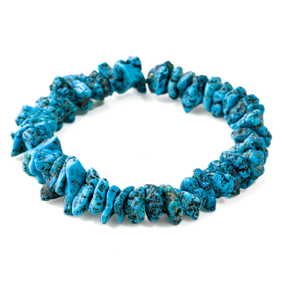 Kingman Turquoise 10-18mm Chip Blue 9-10 Inch Strands-Limited Editions