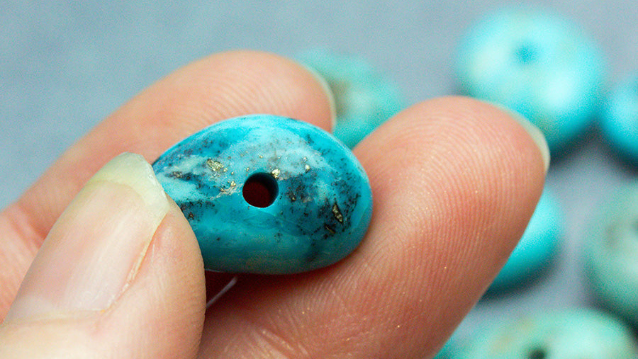 Gemstone beads with 2mm and 2.5mm holes