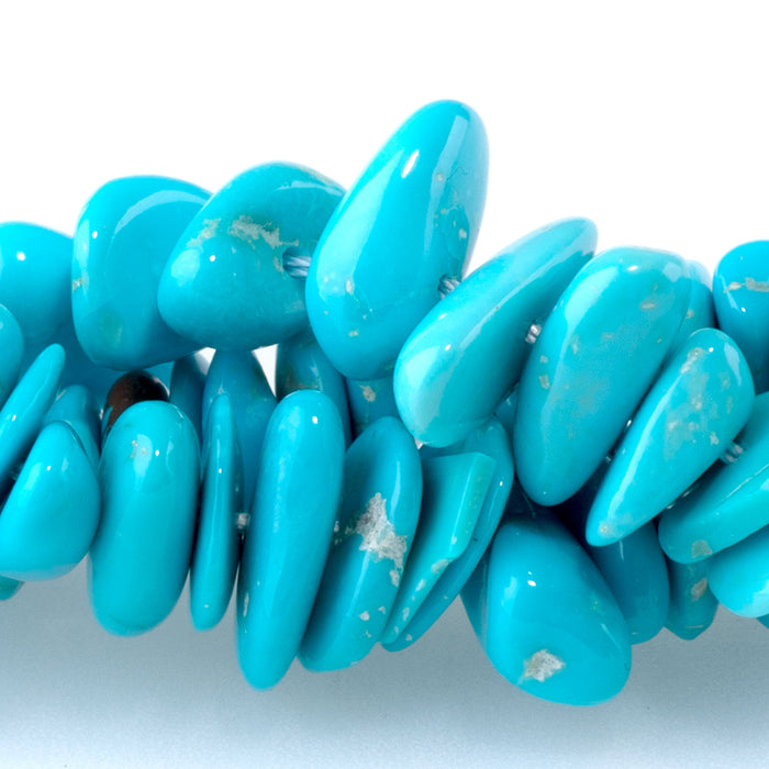 Sleeping Beauty 6-10mm Light Blue Chip - 17-18 Inch