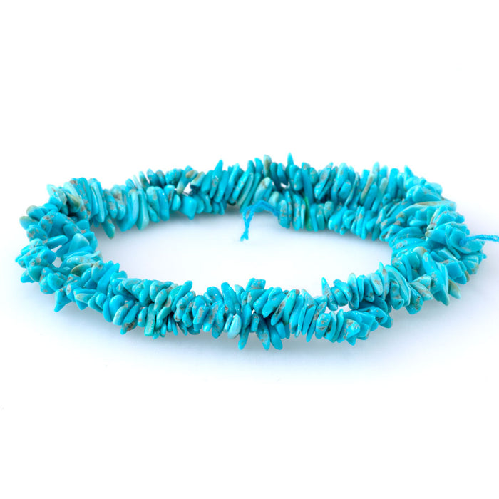 Sleeping Beauty Turquoise 3mm Chip 18 Inch - Limited Editions