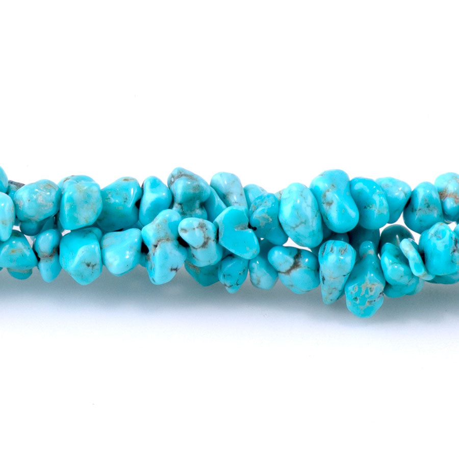 Sleeping Beauty Turquoise 3mm Nugget 18 Inch - Limited Editions