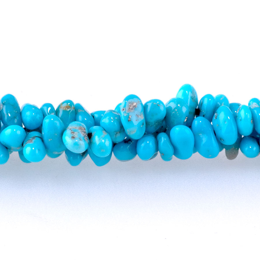 Sleeping Beauty Turquoise 4-5mm Pebble Blue 18 Inch - Limited Editions