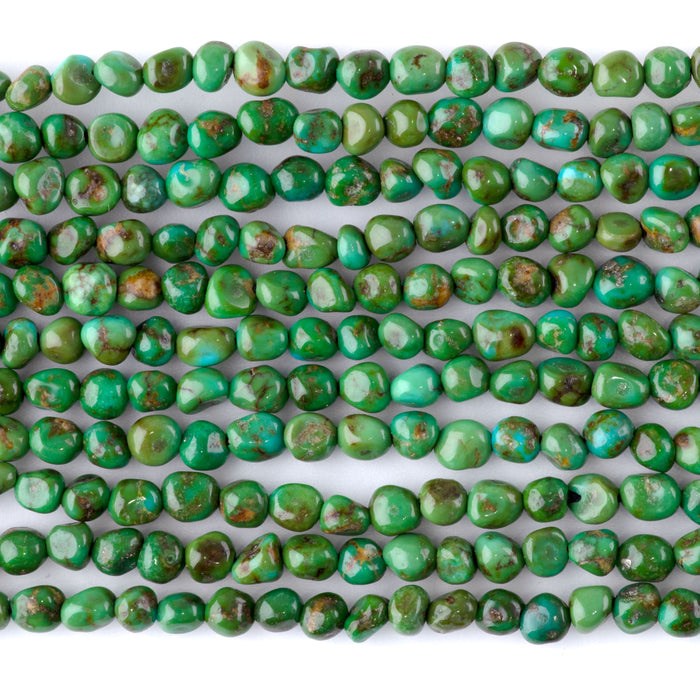 Sonoran Gold Turquoise 3-4mm Pebble - 17-18 Inch