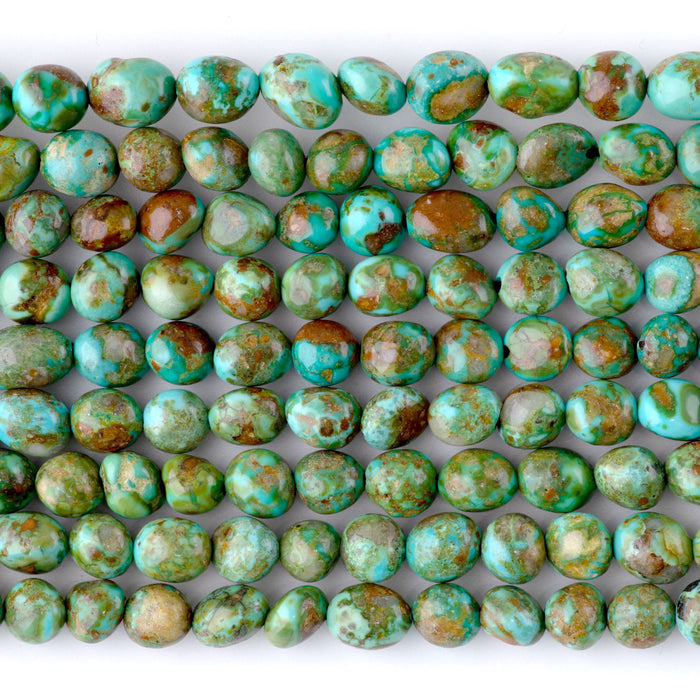 Sonoran Mountain Turquoise 7-8mm Nugget - 17-18 Inch