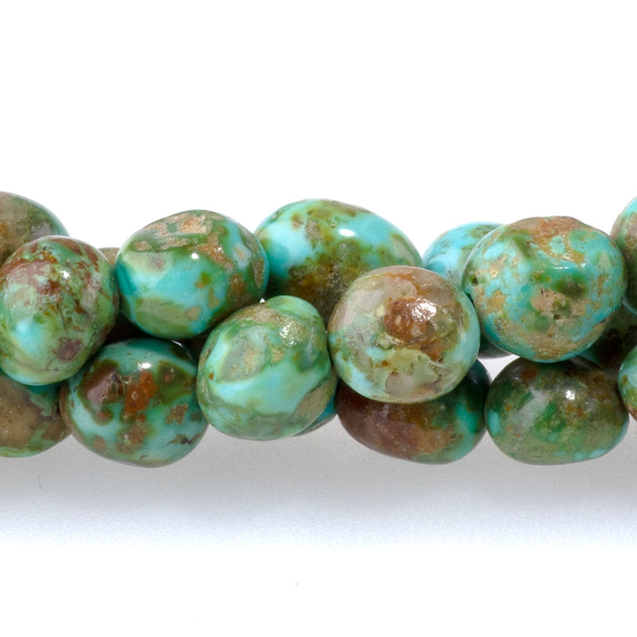 Sonoran Mountain Turquoise 7-8mm Nugget - 17-18 Inch