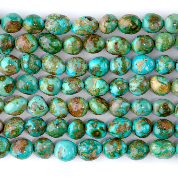 Sonoran Mountain Turquoise 8-9mm Nugget - 17-18 Inch