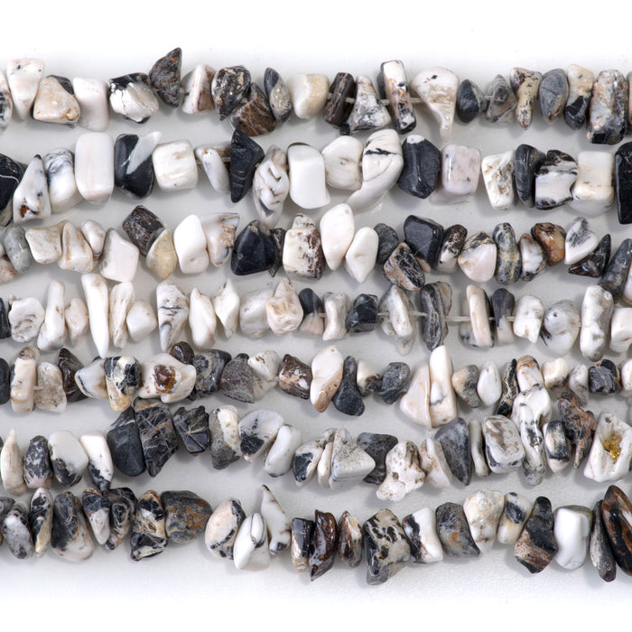 White Buffalo 6-8mm Chip Bead - 15-16 Inch