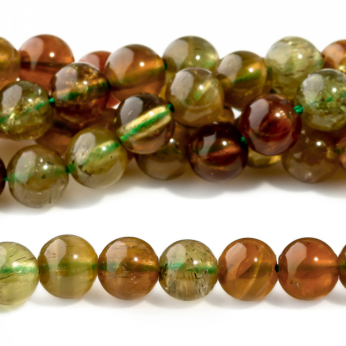 Tsavorite Green Garnet 6mm Round - 15-16 Inch