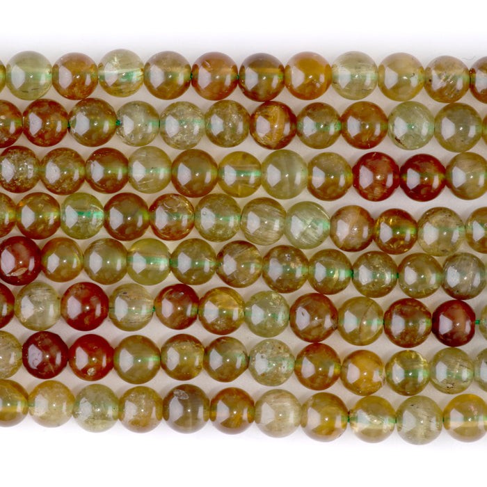 Tsavorite 6mm Round A Grade - 15-16 Inch