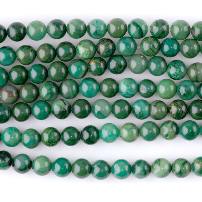 Verdite 6mm Round - 15-16 Inch