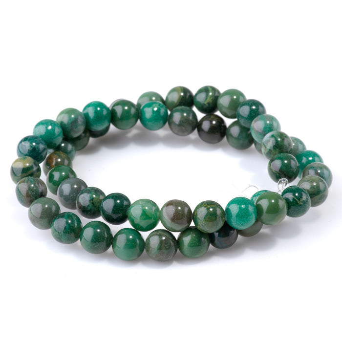 Verdite 8mm Round - 15-16 Inch