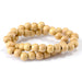 This is a Dakota Stones 10mm Nangka Gemstone strand with round beads in 15-16 inch strand.