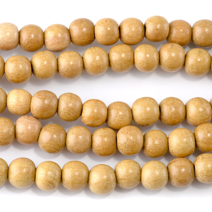 This is a Dakota Stones 10mm Nangka Gemstone strand with round beads in 15-16 inch strand.