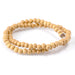 This is a Dakota Stones 6mm Nangka Gemstone strand with round beads in 15-16 inch strand.