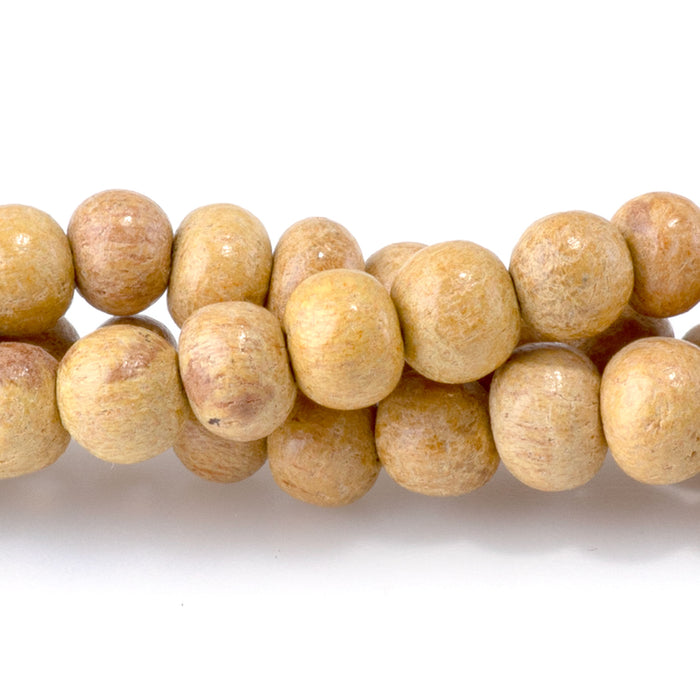 This is a Dakota Stones 6mm Nangka Gemstone strand with round beads in 15-16 inch strand.