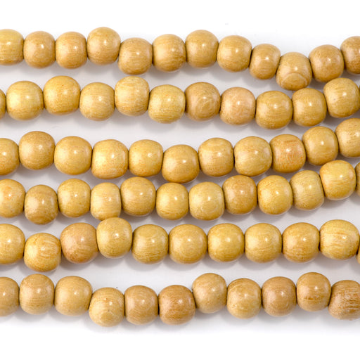 This is a Dakota Stones 8mm Nangka Gemstone strand with round beads in 15-16 inch strand.