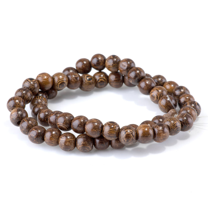 This is a Dakota Stones 8mm Robles Gemstone strand with round beads in 15-16 inch strand.