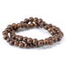 This is a Dakota Stones 8mm Robles Gemstone strand with round beads in 15-16 inch strand.