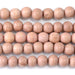 This is a Dakota Stones 10mm Rose Wood Gemstone strand with round beads in 15-16 inch strand.