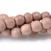 This is a Dakota Stones 6mm Rose Wood Gemstone strand with round beads in 15-16 inch strand.