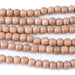 This is a Dakota Stones 8mm Rose Wood Gemstone strand with round beads in 15-16 inch strand.