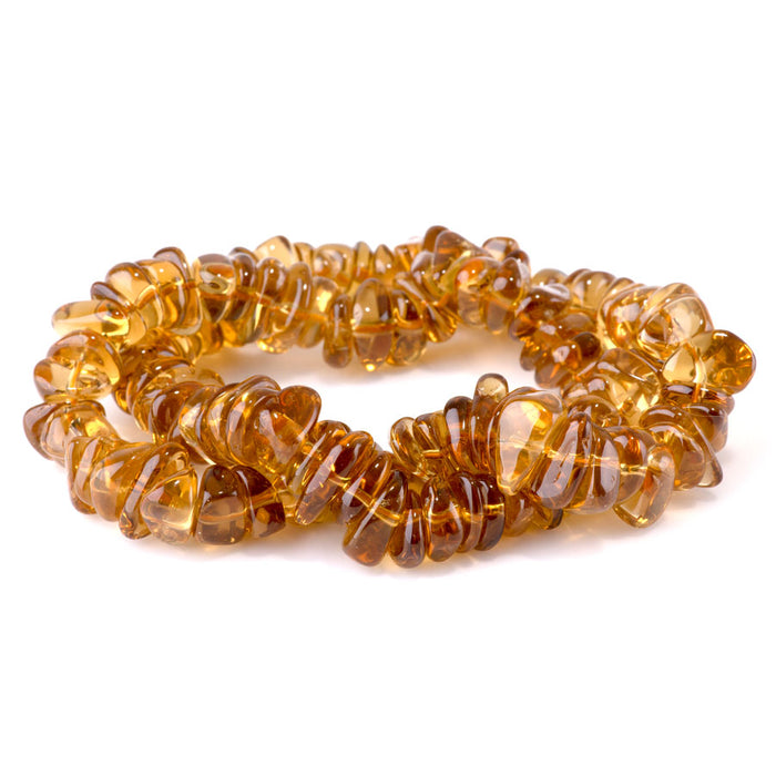 Whiskey Quartz 10-13mm Chip - 15-16 Inch