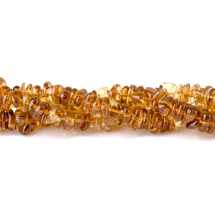 Whiskey Quartz 10-13mm Chip - 15-16 Inch