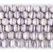This is a Dakota Stones 10mm Wampum Shell Gemstone strand with round beads in 15-16 inch strand.