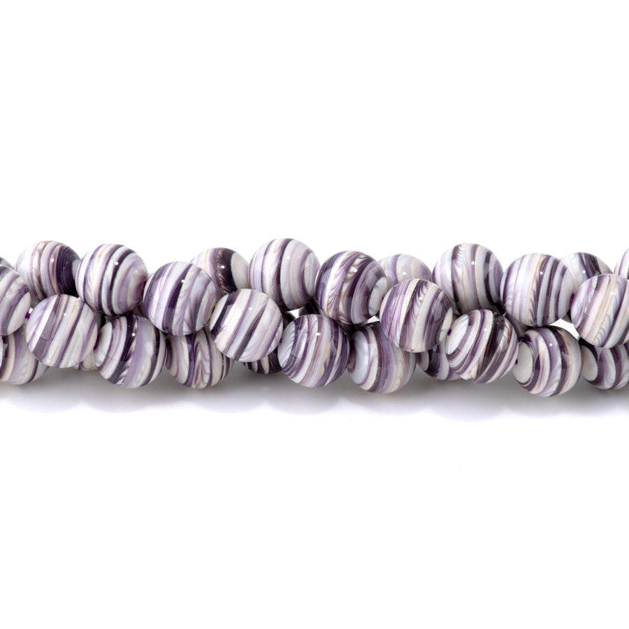 Wampum Shell 12mm Round - 15-16 Inch – Dakota Stones