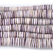 This is a Dakota Stones 8-14mm Wampum Shell Gemstone strand with heishi beads in 15-16 inch strand.